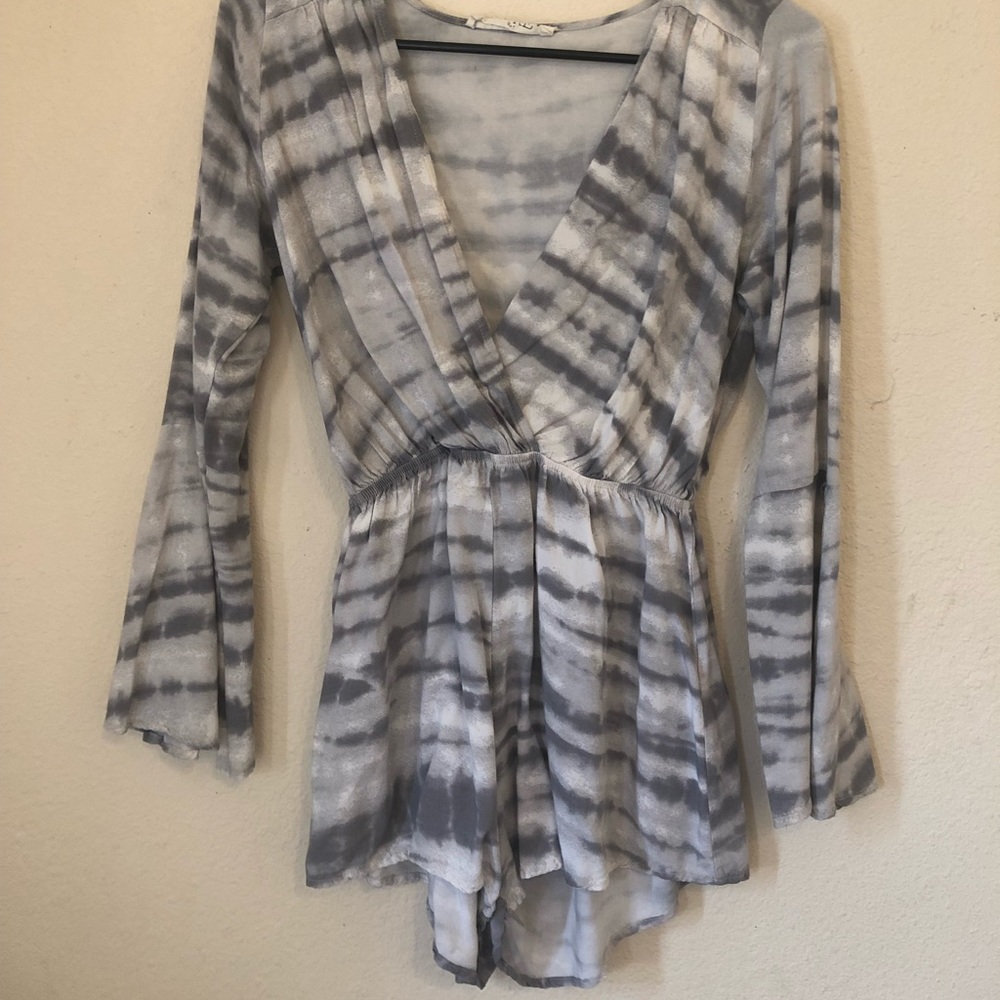 Long sleeve romper